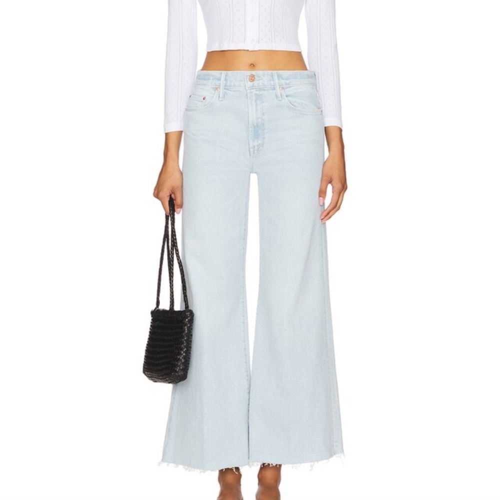 MOTHER The Cowabunga High-Rise Flare Jeans | Light Wash | Size 27